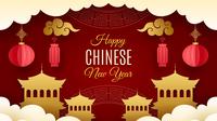 Ilustrasi Tahun Baru China, Imlek. (Image by Freepik)