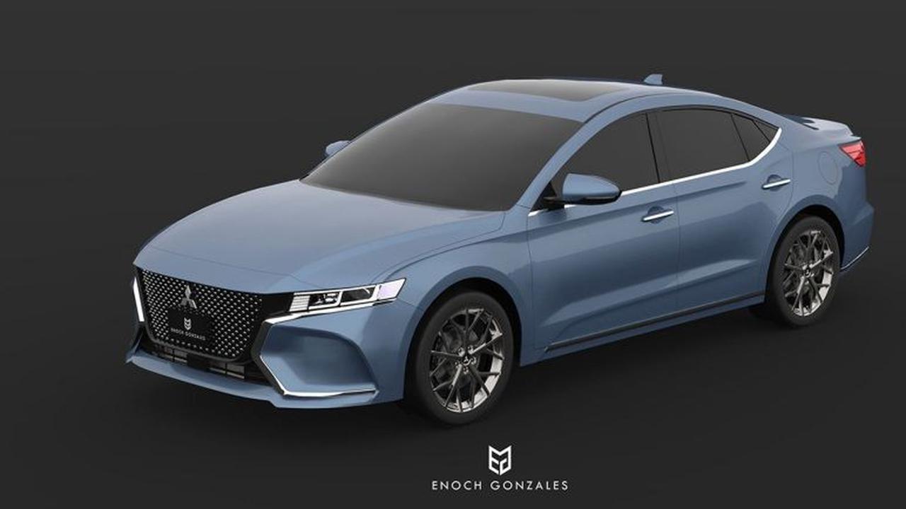 Spekulasi sketsa Mitsubishi Galant