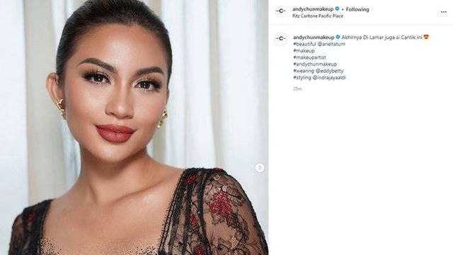 7 Potret Terbaru Ariel Tatum Berkebaya, Dikabarkan Sudah Lamaran