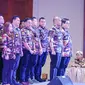 Pelantikan Pengurus Pusat Generasi Muda Forum Komunikasi Putra Putri Purnawirawan dan TNI Polri (FKPPI) yang dilakukan di JCC Jakarta, Selasa (27/9/2022). (Foto: Istimewa).