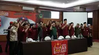Pemuda Bulan Bintang Jawa Barat dorong Yusril Ihza Mahendra dukung Jokowi-Ma'ruf. (Huyogo Simbolon)
