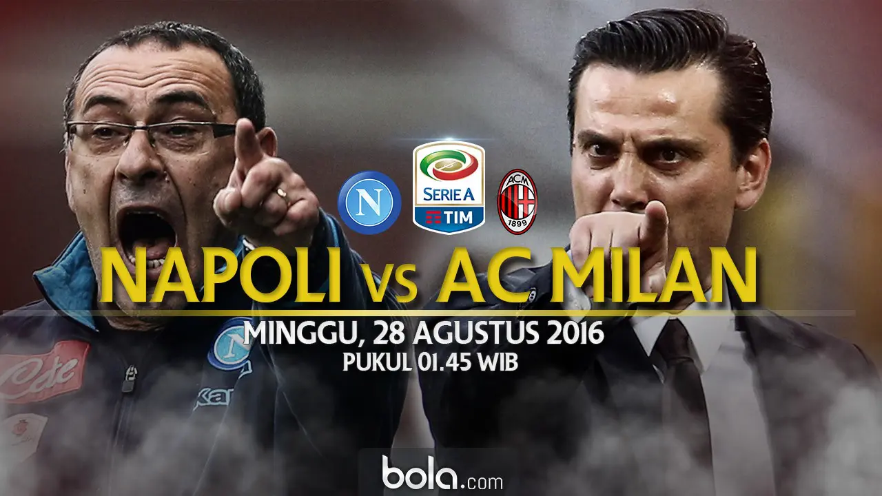 Napoli Vs AC Milan (Bola.com/Adreanus Titus)