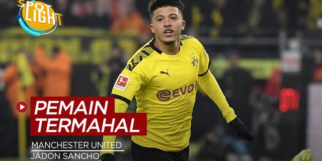 VIDEO: Salah satunya Termasuk Jadon Sancho, 4 Pemain Termahal yang Dibeli Manchester United