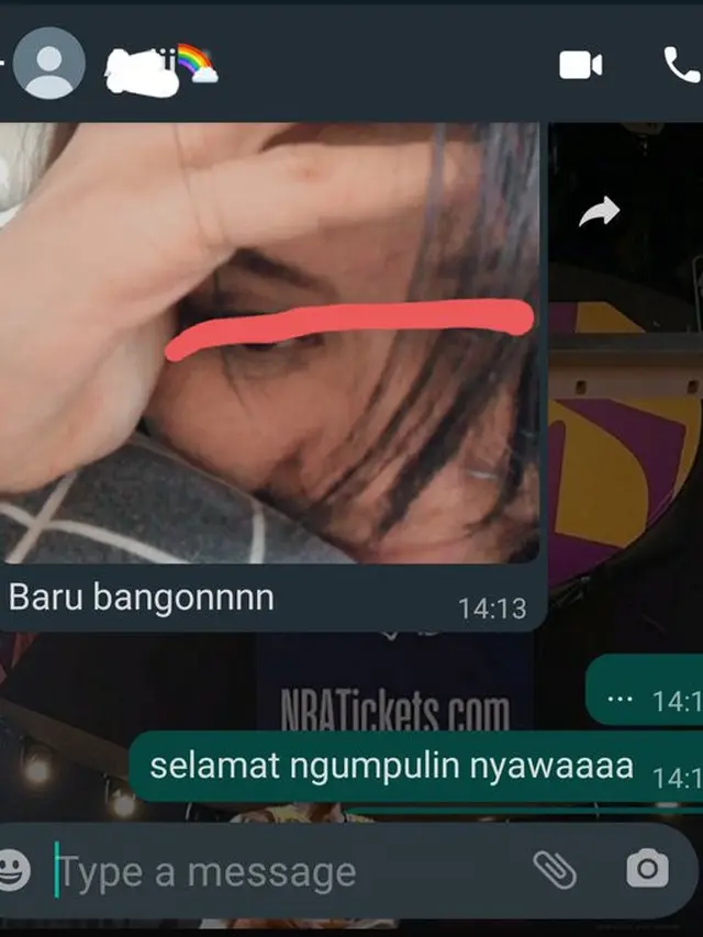 6 Chat Pacar Kirim Foto Selfie Ini Bikin Tepuk Jidat