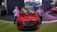 Mazda CX-9 mengalami penambahan fitur terbaru di acara Mazda Power Drive 2018 yang berlangsung di Epiwalk, Epicentrum, Kuningan, Jakarta, Sabtu (20/10/2018).