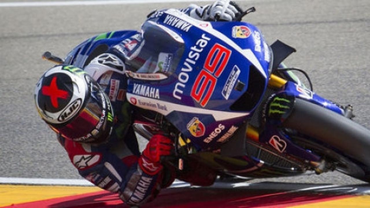 Marquez jatuh, Lorenzo menangi MotoGP Aragon