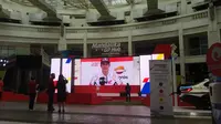 Pembukaan Mandalika GP Hub menjelang MotoGP Indonesia 2022 Seri Mandalika. (Bola.com, Bola.net/Darojatun).