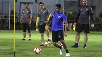 Ricky Kambuaya sejauh ini sudah bermain 14 kali di Timnas Indonesia senior dan mencetak lima gol serta lima assist. (Bola.com/Ikhwan Yanuar)