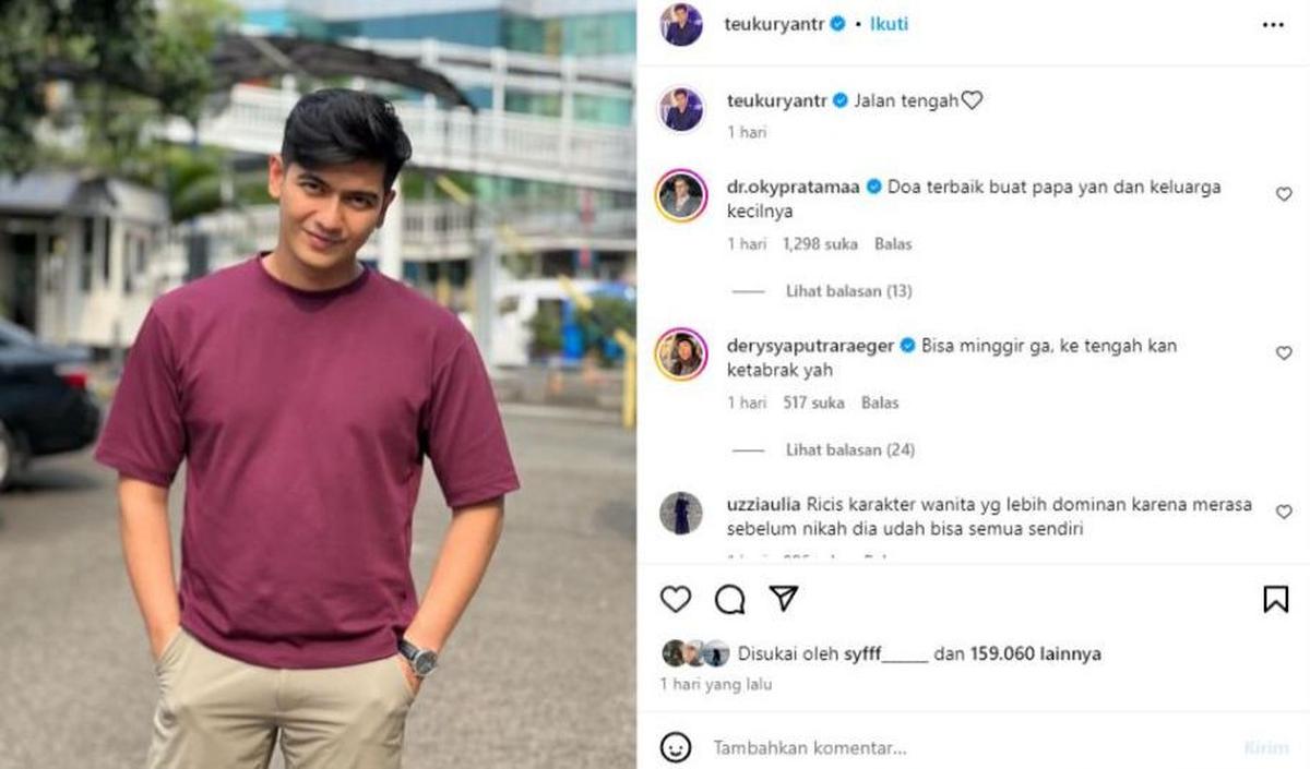 4. Postingan Teuku Ryan