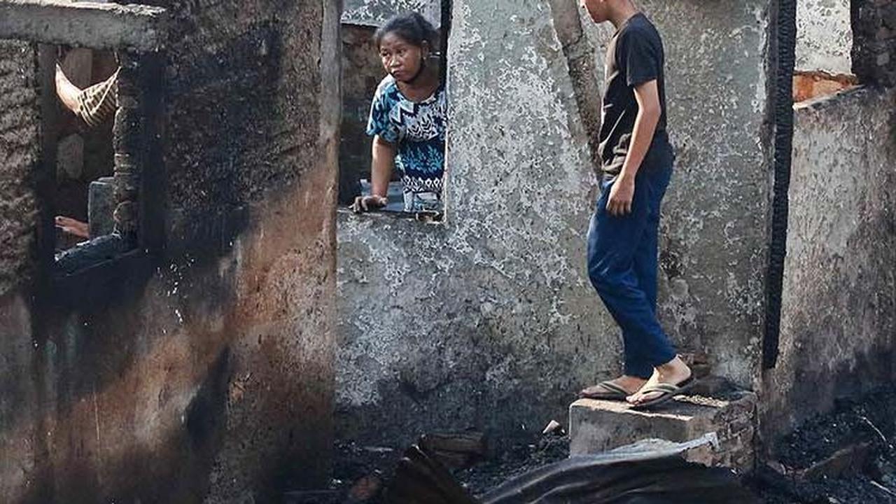FOTO: Kondisi Permukiman Padat di Manggarai Ludes Dilalap Kebakaran, Ratusan Warga Terpaksa Mengungsi