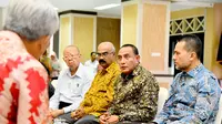 Pertemuan membahas tentang berbagai langkah yang akan dilakukan untuk penanganan warga Sumut yang ada di Papua,