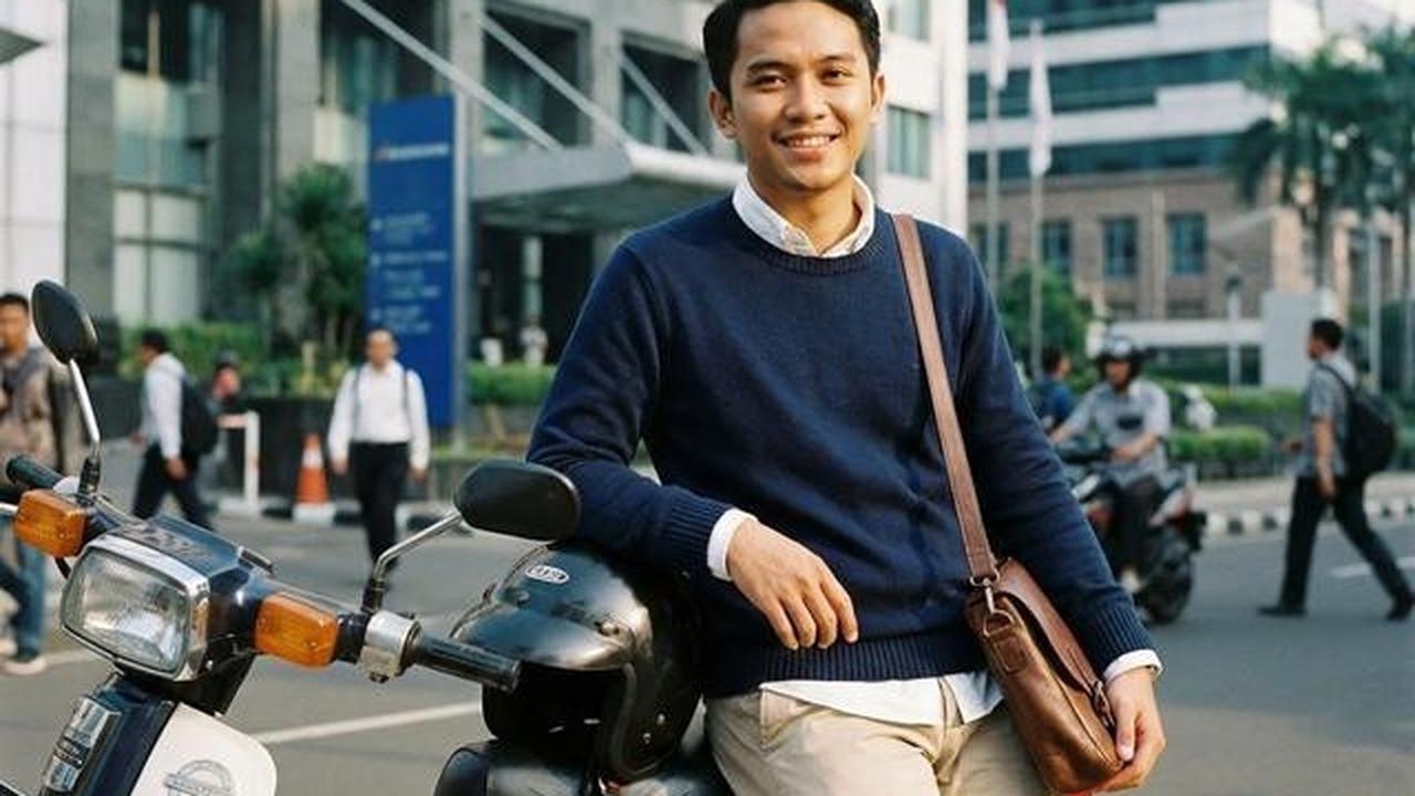 7 Outfit Kantor yang Tetap Rapi Meski Naik Motor, Tampil Profesional Tanpa Ribet di Perjalanan