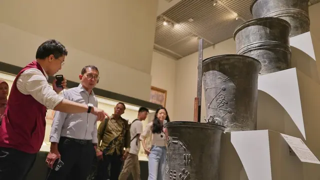 Menbud Fadli Zon, melakukan kunjungan ke Museum Nasional Tiongkok (National Museum of China/NMC) di Beijing