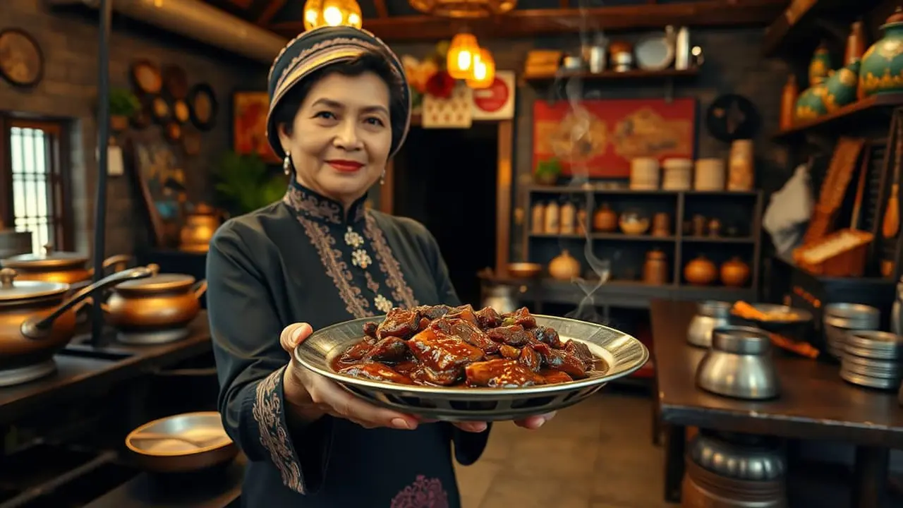 resep rendang padang 1 kg daging