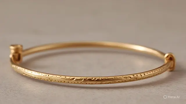 Model Gelang Emas Bangle Islami