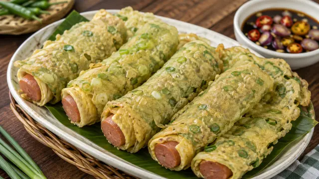 Resep Mendoan Sosis Gulung yang Gurih dan Renyah