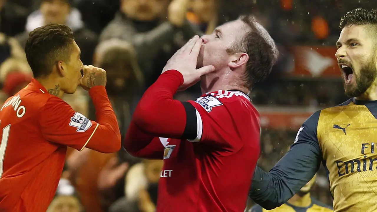 11 Pemain Terbaik Pekan ke-21, Firmino-Giroud-Rooney