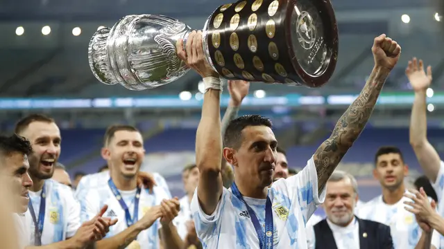 Bungkam Brasil, Argentina Sabet Juara Copa America 2021