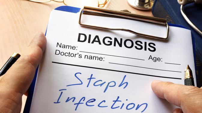 Ilustrasi infeksi Staph (iStockphoto)