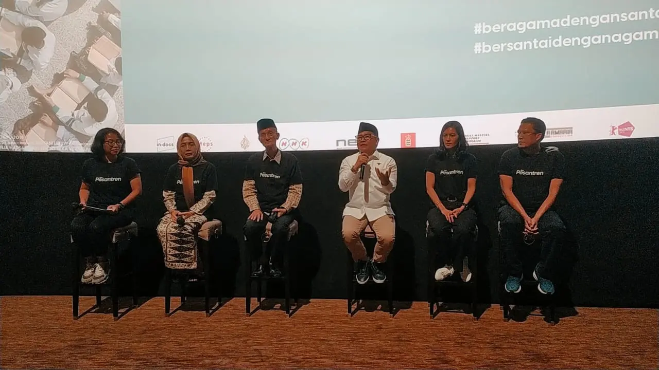 Pemutaran perdana film Pesantren di XXI Epicentrum, Kuningan