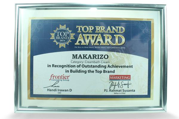 Penghargaan Top Brand Award 2014 untuk kategori produk creambath cream | copyright vemale.com