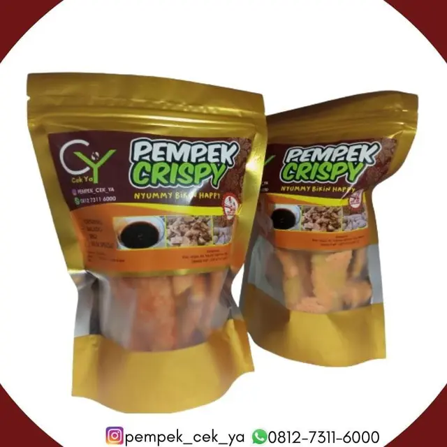Uniknya Pempek Crispy CEK YA, Bisa Langsung Disantap Lengkap dengan Saus Cukonya