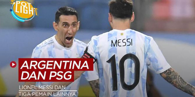 VIDEO: 4 Pemain Asal Argentina di Skuad PSG Saat Ini