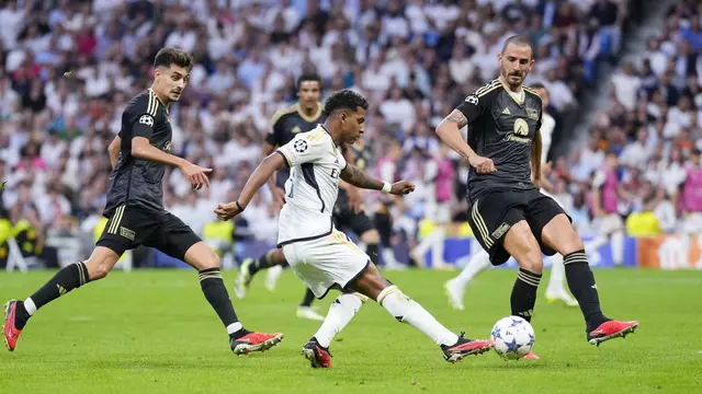 Foto: Tangguhnya Leonardo Bonucci Saat Menjaga Pertahanan Union Berlin, Real Madrid Cuma Bisa Cetak Satu Gol