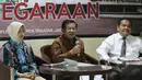  DPD gelar konferensi pers terkait rencana pengajuan 'Hak Bertanya' anggota DPD terhadap penentuan harga BBM di Gedung DPD RI Jakarta, Selasa (3/2/2015).(Liputan6.com/Andrian M Tunay)