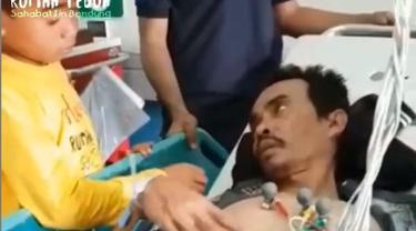 Kisah Bocah 12 Tahun Jaga Ayah Penderita Tumor Otak Seorang Diri