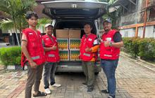 PMI Kirim 1 Ton Abon untuk Pengungsi Banjir di Aceh, Sumut dan Sumbar