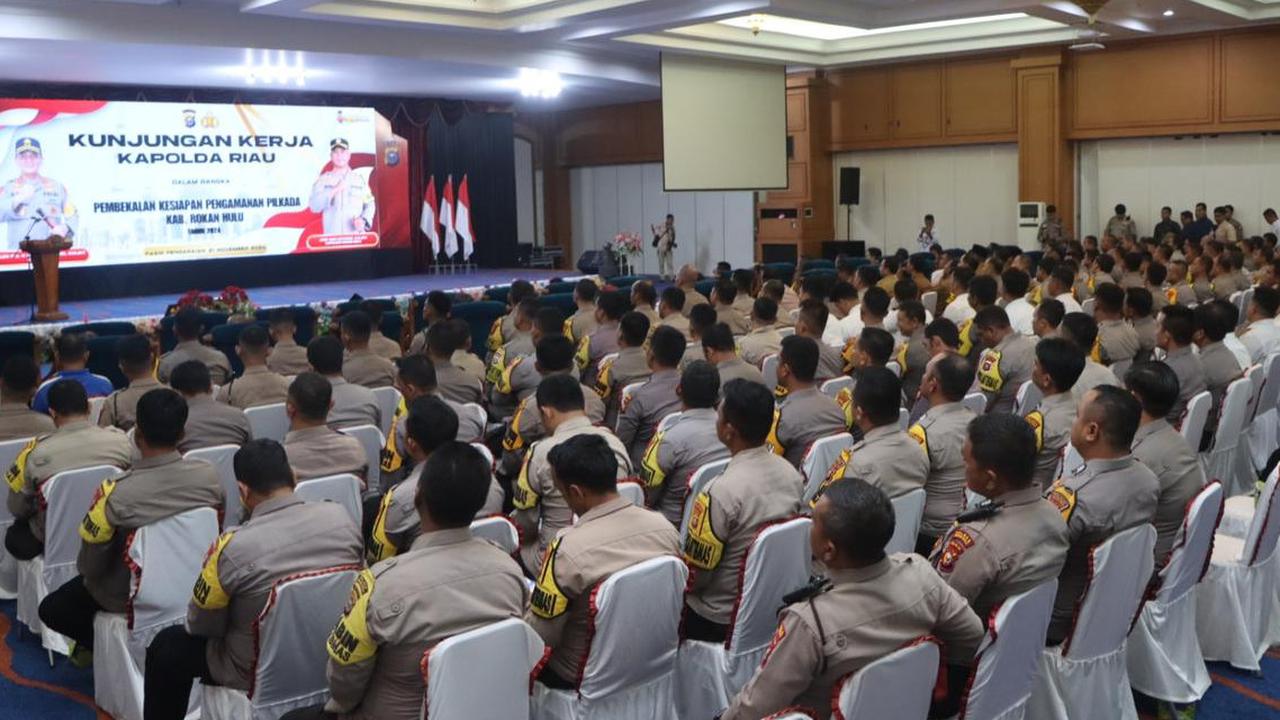 Perintah Tegas Kapolda Riau ke Anak Buah: Pengamanan Logistik dan Tahapan Pilkada Prioritas Utama