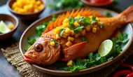 Resep Gurame Sambal Mangga, Renyah Segar ala Restoran