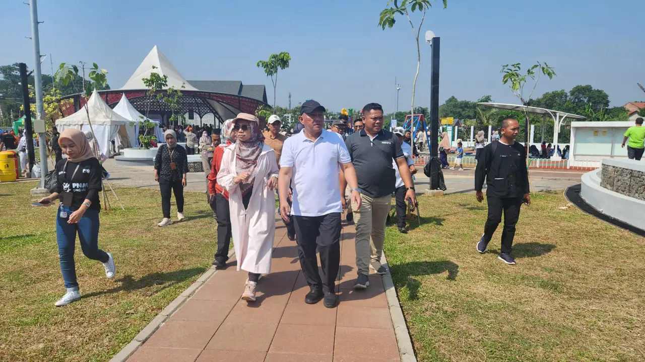 Wali Kota Depok Resmikan Taman Alun-Alun dan Hutan Kota di Sawangan