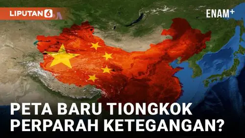 VIDEO: Kontroversi Peta Baru Tiongkok dengan "Ten Dash Line"