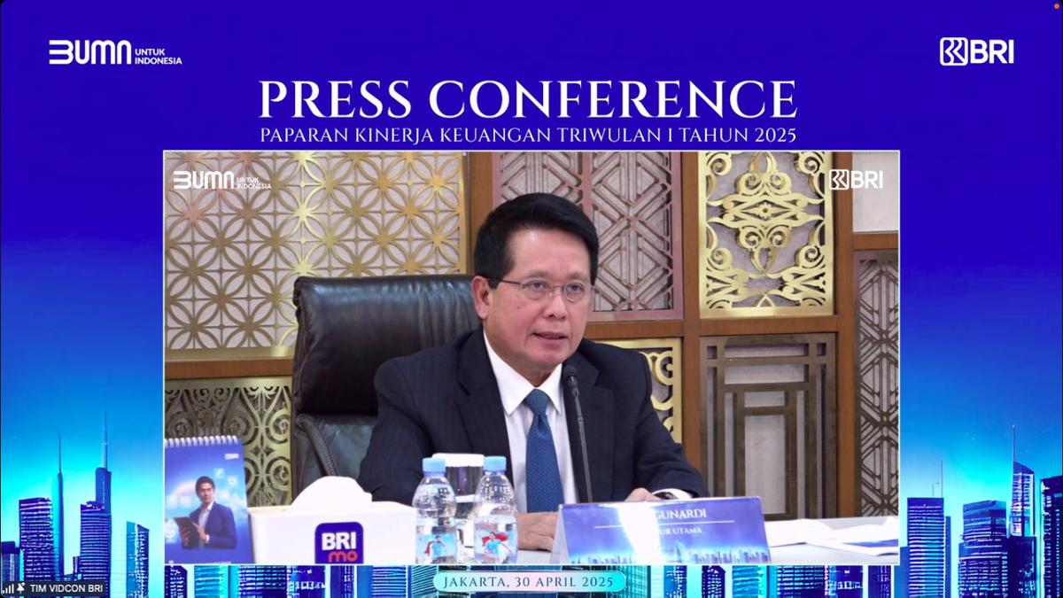 BRI Bukukan Laba 13,80 Triliun pada Kuartal I 2025