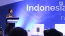 Menteri Keuangan Sri Mulyani saat memberikan sambutan pada acara Indonesia Infrastructure Finance Forum (IIFF) 2017 di Jakarta, Selasa (25/7). (Liputan6.com)