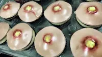 Bentuk cupcakes payudara membuat orang mual dan tidak selera makan. Foto: Facebook/ Dr Pimple Popper