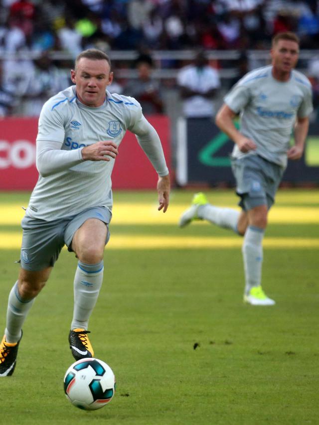 Debut Rooney bersama Everton di Tanzania
