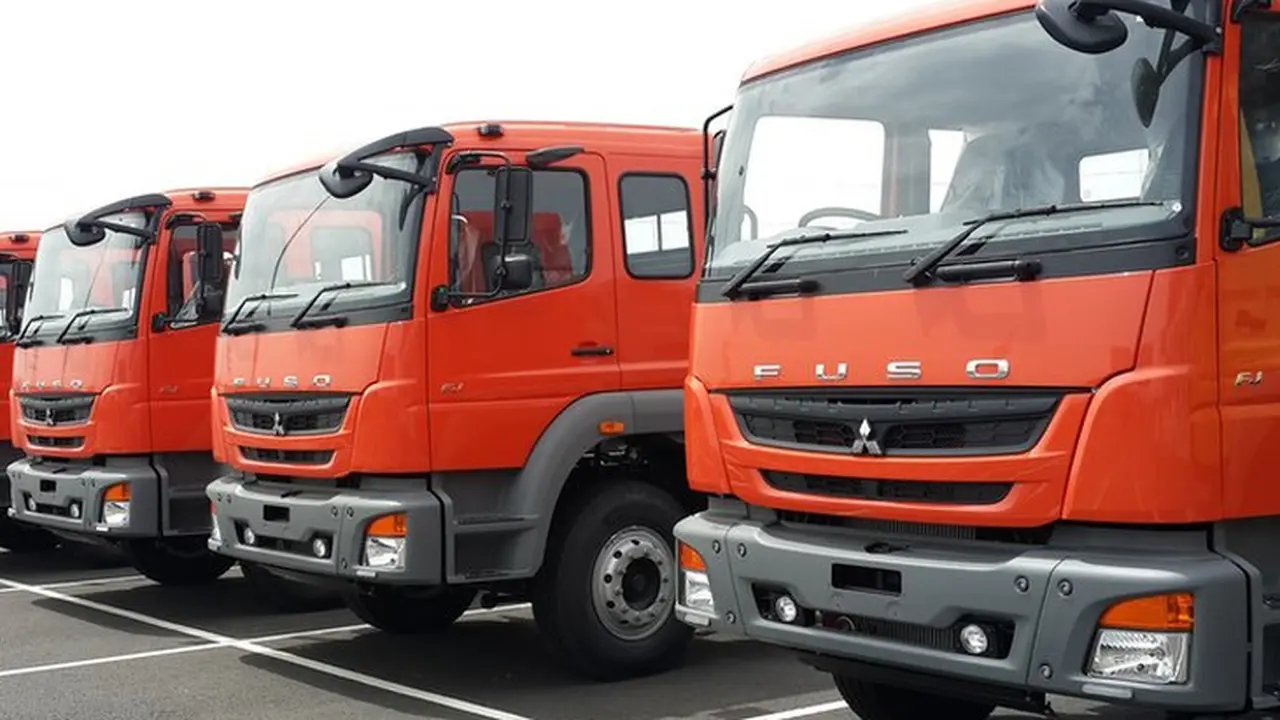 Daimler India Mulai Ekspor Truk Fuso ke Indonesia