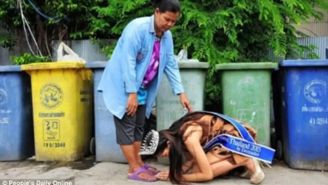 Bangga sebagai Anak Pemulung, Miss Thailand Terpengaruh Iklan?