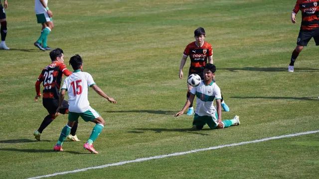 Timnas Indonesia U-19 Vs Pohang Steelers.