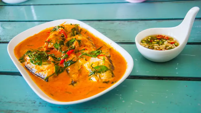 gulai ikan asap