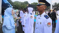 1.058 Praja Pratama IPDN Angkatan XXXVI Resmi Dilantik, Wamendagri Tekankan Tolak Kekerasan