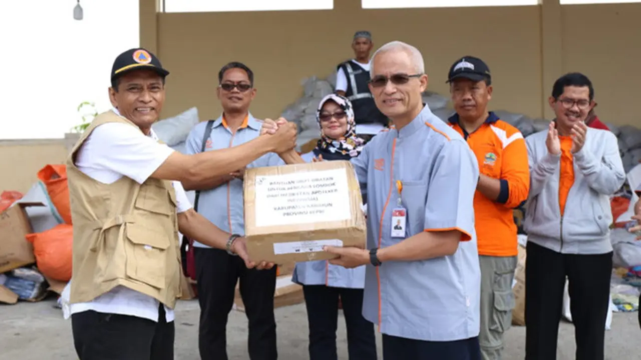 Pos Indonesia Sudah Kirim 3.000 Ton Paket untuk Korban Bencana Lombok