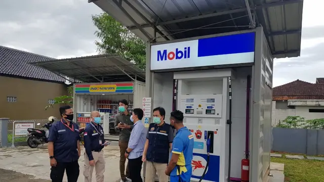 Pastikan Penuhi Kelengkapan Perizinan Tim BPH Migas Tinjau Langsung SPBU Mini Exxonmobil