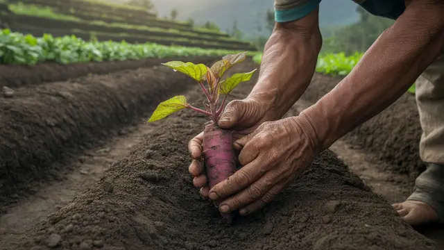 cara menanam ubi cilembu