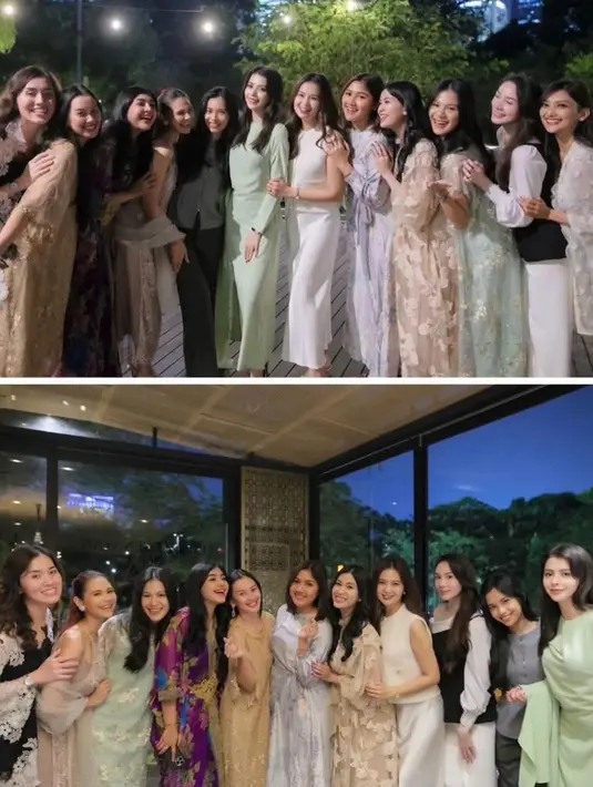 Kekompakan para alumni Puteri Indonesia 2022 dalam mengenakan modest wear ini tidak hanya mencerminkan keanggunan mereka, tetapi juga memberikan inspirasi bagi para penggemar mode yang ingin tampil stylish dalam balutan busana sopan dan elegan.  [@shinta.yuliasmi].