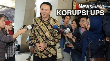 Gubernur DKI Jakarta Ahok datang ke Bareskrim Polri pagi ini. Kedatangannya untuk diperiksa sebagai saksi dalam dugaan korupsi pengadaan uninterruptible power supply (UPS) pada APBD Perubahan 2014.