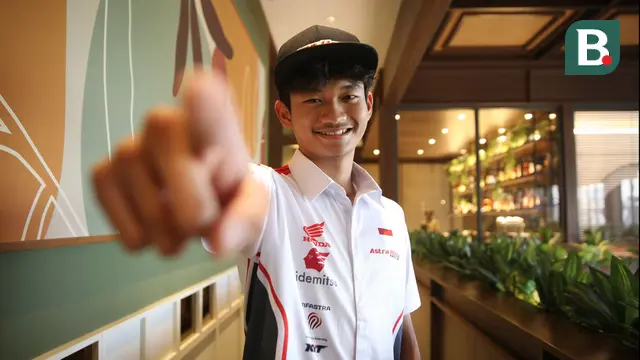 Pembalap Astra Honda Racing Team Fadillah Arbi Aditama